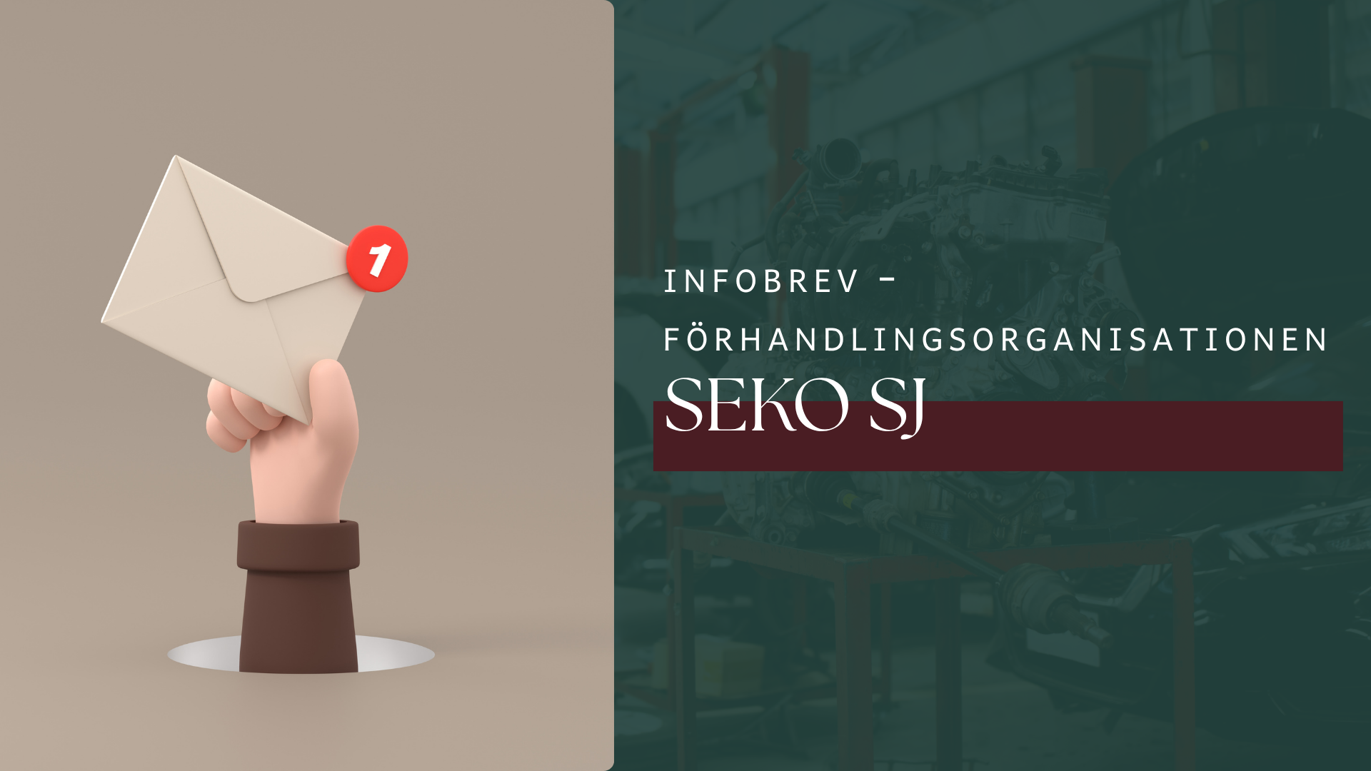 Info från vår förhandlingsorganisation Seko SJ: