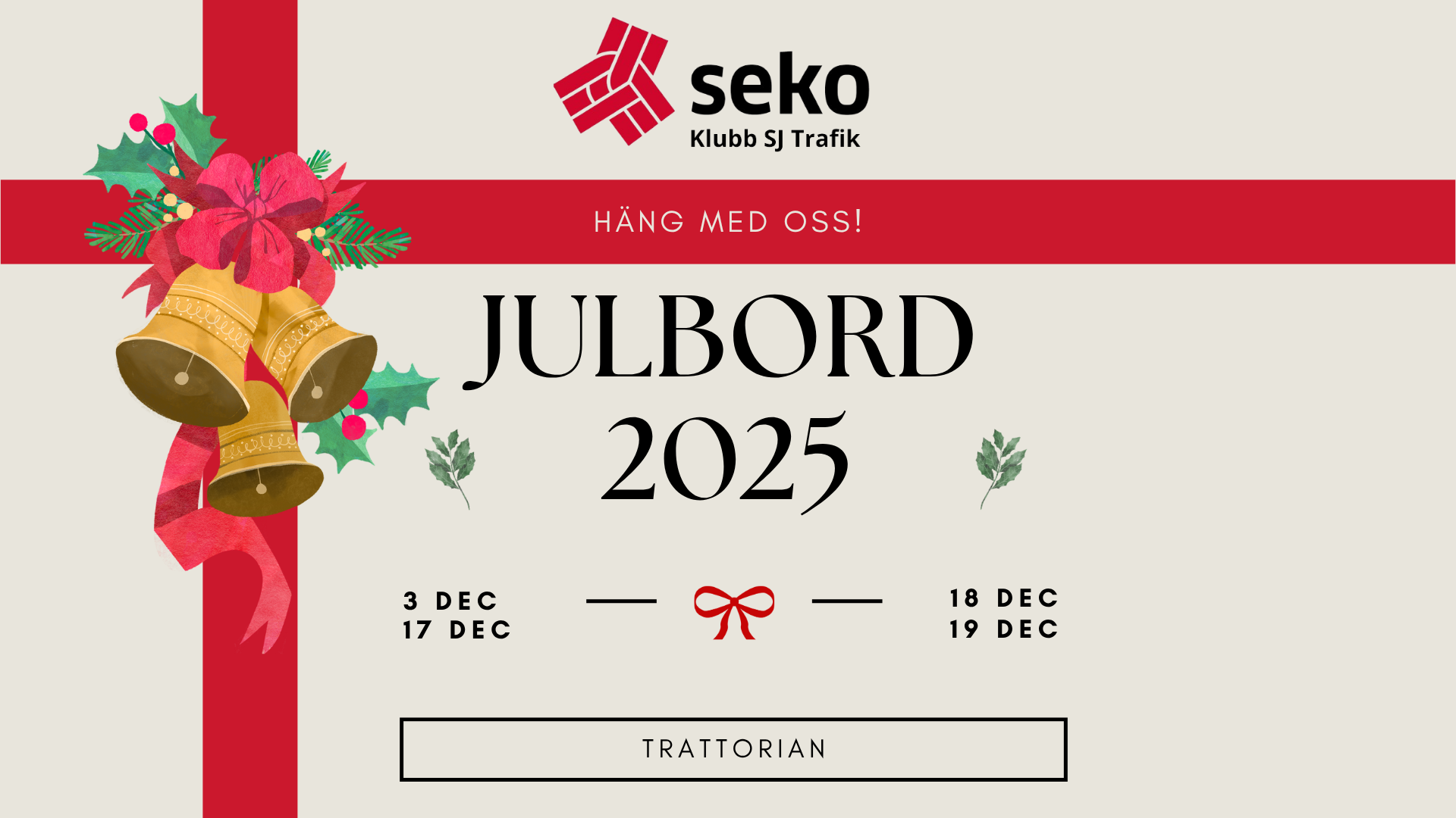 Julbord 2025 (Trattorian)