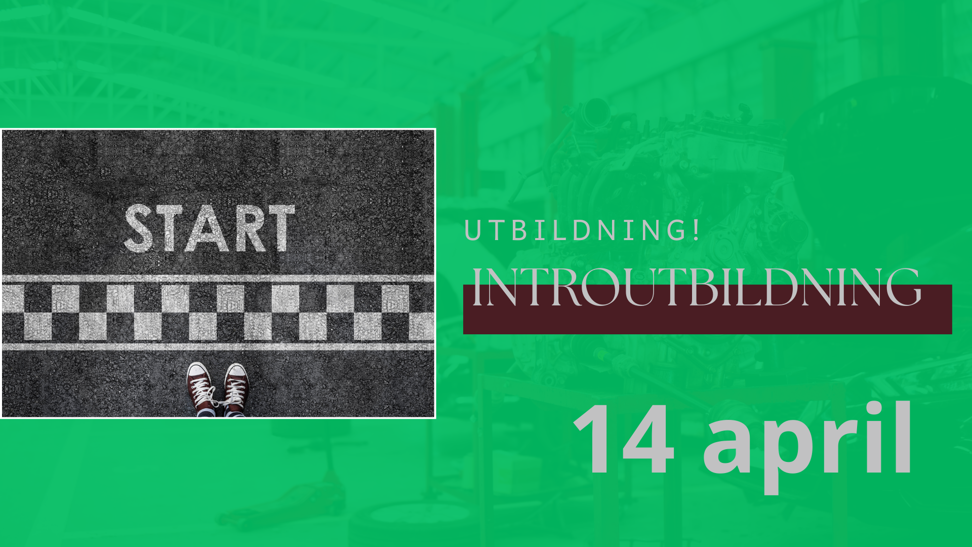 Introduktionsutbildning 14 april 2026